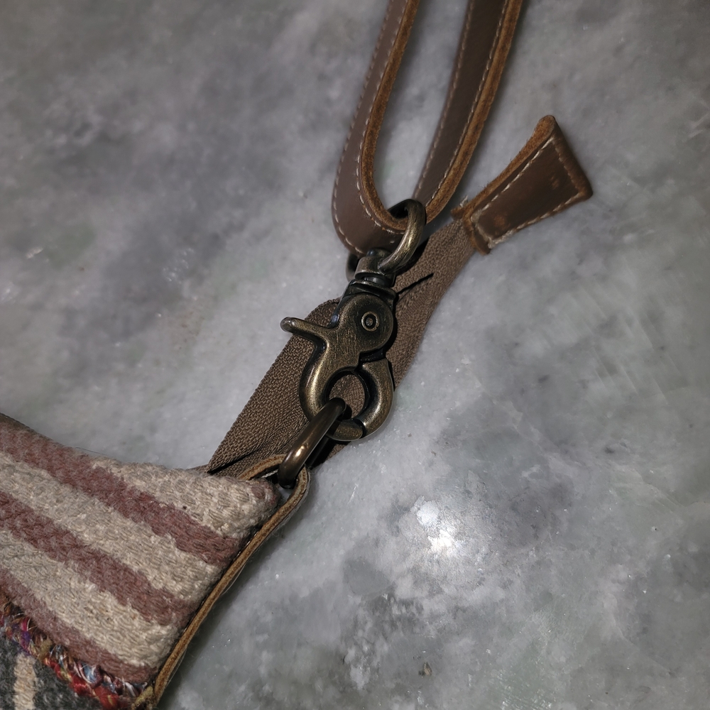 Boho Chic Patchwork Shoulder Bag - image 8